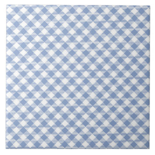 Padrão Xadrez Azul Claro Estampa Xadrez Clássica