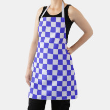 Padrão xadrez creme de mirtilo