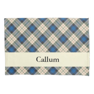 Padrão xadrez de Tartan - bege azul tradicional