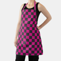 Padrão xadrez magenta e fumaça