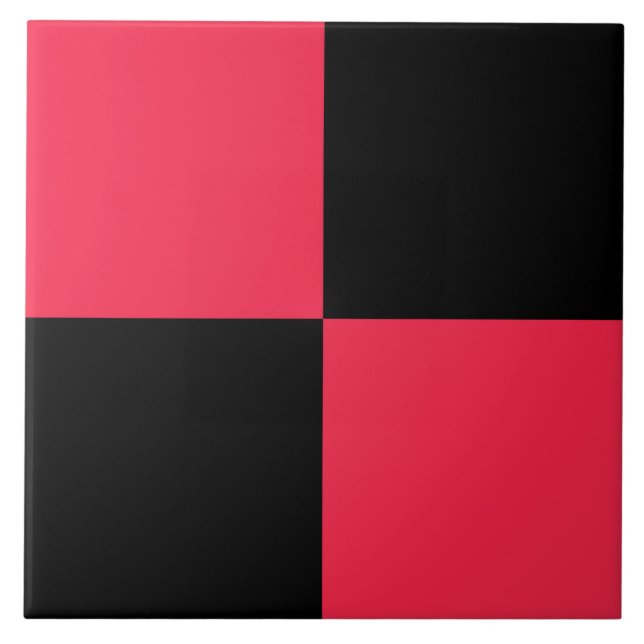 Padrão Xadrez Preto Cranberry (Frente)