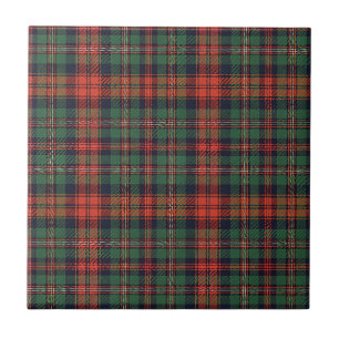 Padrão Xadrez Vermelho e Verde Clássico Escocês