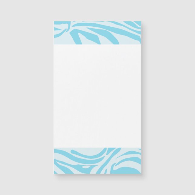 Padrão Zebra Azul (Frente)