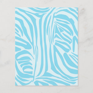 Padrão Zebra Azul