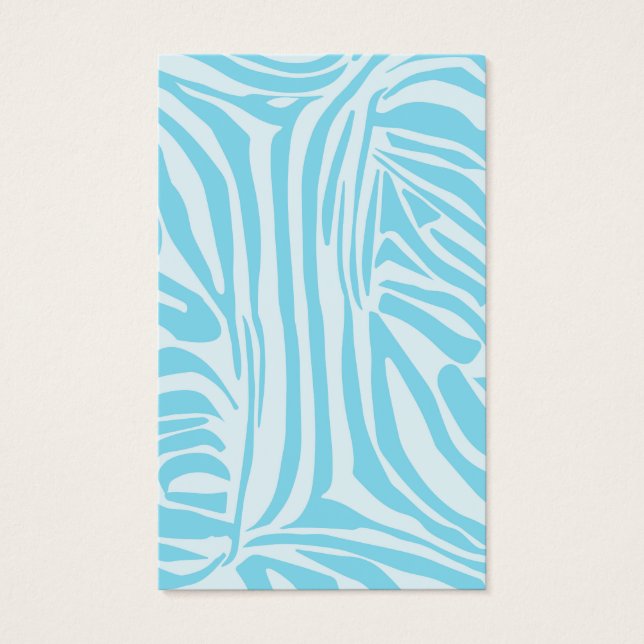 Padrão Zebra Azul (Frente)