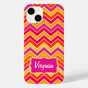 Padrão zigzag Chevron multicolor
