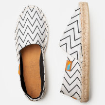 Padrão ZigZag preto e branco