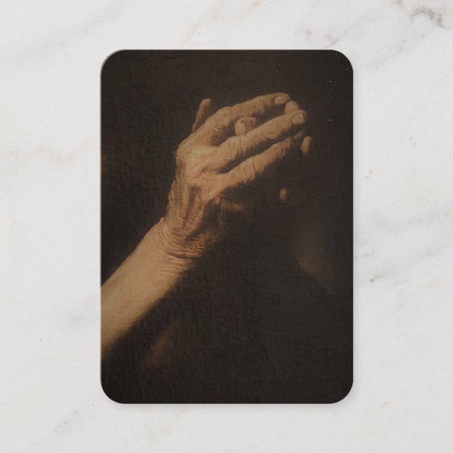 Padre Pio Prayer Após Cartão De Oração Comunitária (Frente)