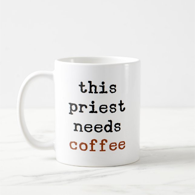padre precisa de café caneca (Esquerda)