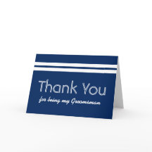 PADRINHO Casamento White Stripes AGRADECIMENTO