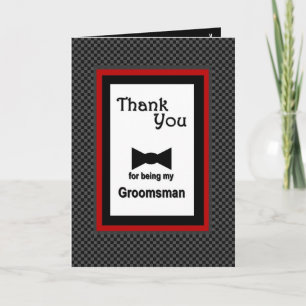 Padrinho de Casamento Agradecimento
