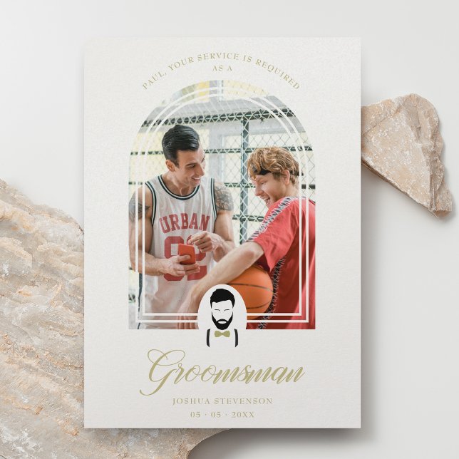 Padrinho de casamento de Efeito de Arca Engraçado  (Criador carregado)