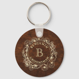 Padrinho de casamento de presentes de Chaveiro