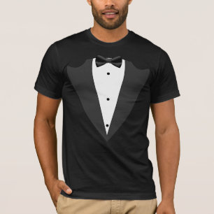 Padrinho de smoking, padrinho de camisa preta e br