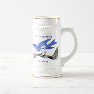Padrinho Stein Casamento Vintage Bluebirds