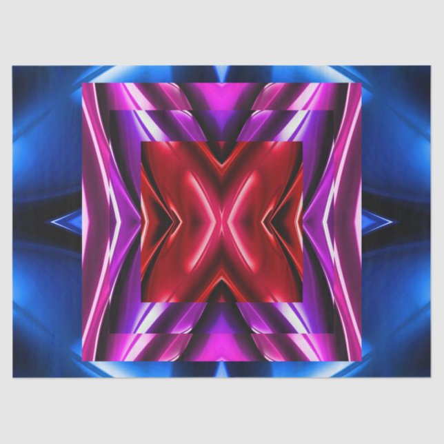 Padrões abstrato 62 Opções A-D Papel tecidular (Frente )