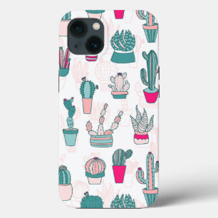 Padrões Cactus Case-Mate Trendy Pink House Plantas