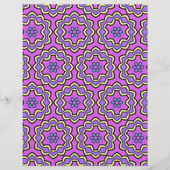 Padrões coloridos de repetição (Frente)