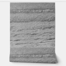 Padrões d'água do oceano de praia Cinza preto bran