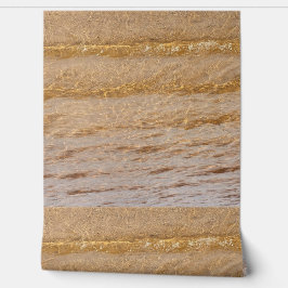 Padrões d'água do oceano de praia Decência arenosa