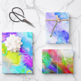 Padrões de Abstrato modernos coloridos