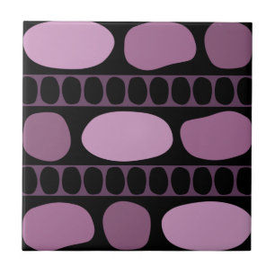 Padrões de Arte Tribal Black Mauve