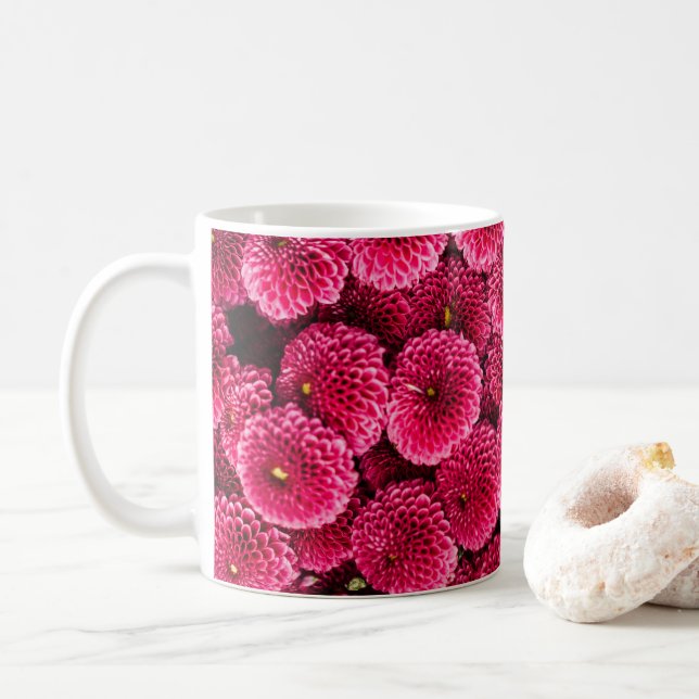 Padrões de Canecas Vibrantes: Loja Zazzle Hits! (Com Donut)