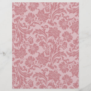 Padrões de Chintz Rosa - Cartões - Estoque - Desca
