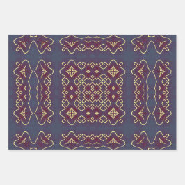 Padrões de inspiração tribal de Boho Geométrico