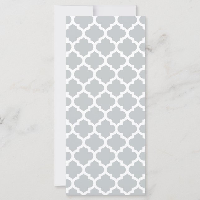 Padrões De Lata De Quatrefoil Qualquer Cor (Frente)