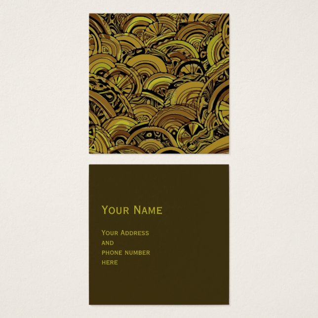 Padrões De Mão E Digitalmente Pintados Artigo 15º (Frente & Verso)