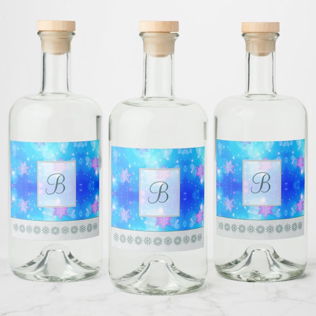 Padrões de monograma de Na moda modernos | Festa d (Garrafas)