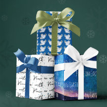 Padrões de Pé Azul na Terra no Natal