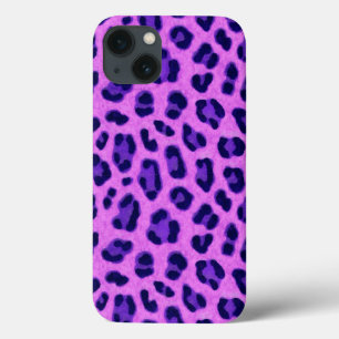 Padrões de pele de Leopardo Violeta Rosa 