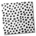 Padrões de pontos em círculo branco preto<br><div class="desc">Use este ponto simples e chic preto e branco bagunçado ou círculos de fundo para personalizar seu espaço de vida. Você também pode mudar a coloração de fundo para realmente fazê-la sua própria aparência. E você pode até fazer dos pontos pretos uma cor completamente diferente também! Quer queiras usar este...</div>