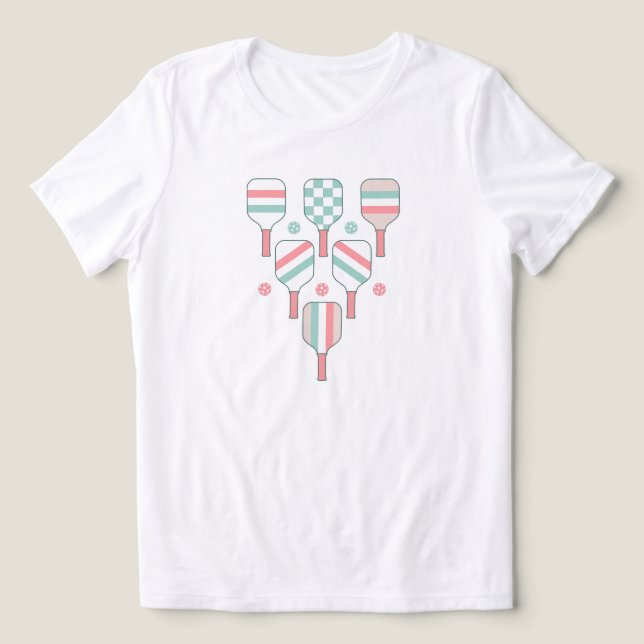 Padrões de Raquetes de Pickleball (Design frontal)