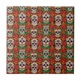 Padrões de Skulls Florais