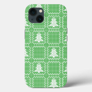 Padrões de suéter feio da árvore de Natal Cozy