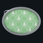 Padrões de suéter feio da árvore de Natal Cozy<br><div class="desc">Padrão com suéter feio de Natal e pinheiro com caixa</div>