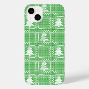 Padrões de suéter feio da árvore de Natal Cozy