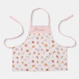 Padrões do deserto com aquarela branca, cor-de-ros