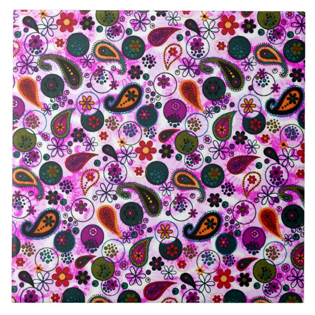 Padrões elegantes e coloridos (Frente)