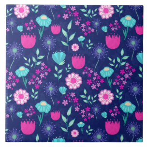 Padrões florais bonitos