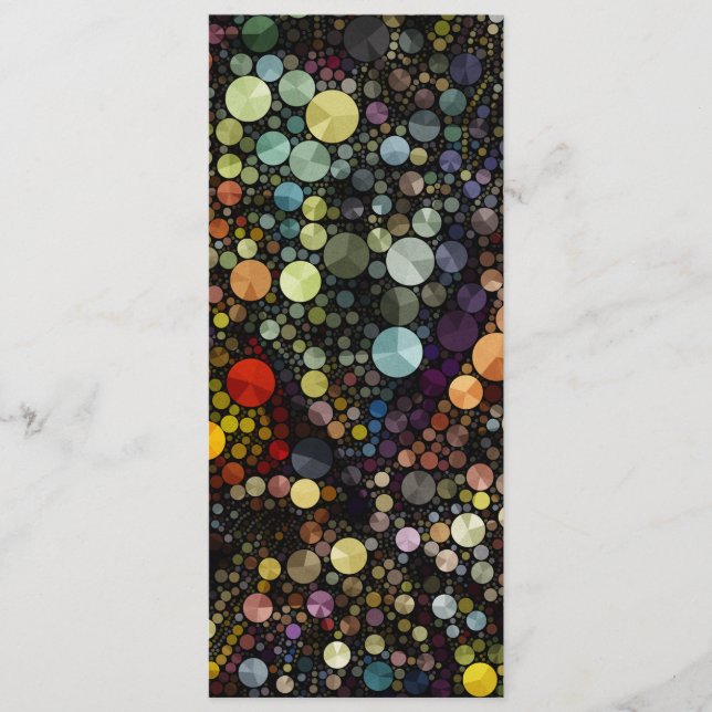 Padrões geométricos | Círculos multicolores (Frente)