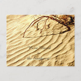 Padrões no Anúncio de Areia, Novo Endereço