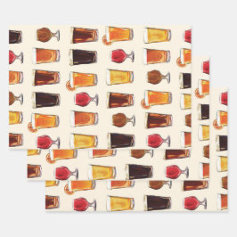 Padrões para Bebendos de cerveja, masculinos, com