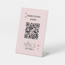 Pagamento de Código QR Venmo Salão de Nail | Digit