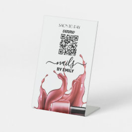 Pagamento de Código QR Venmo Salão de Nail | Digit