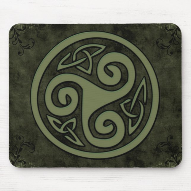 Pagan Celtic Triskelion Mouse Pad (Frente)
