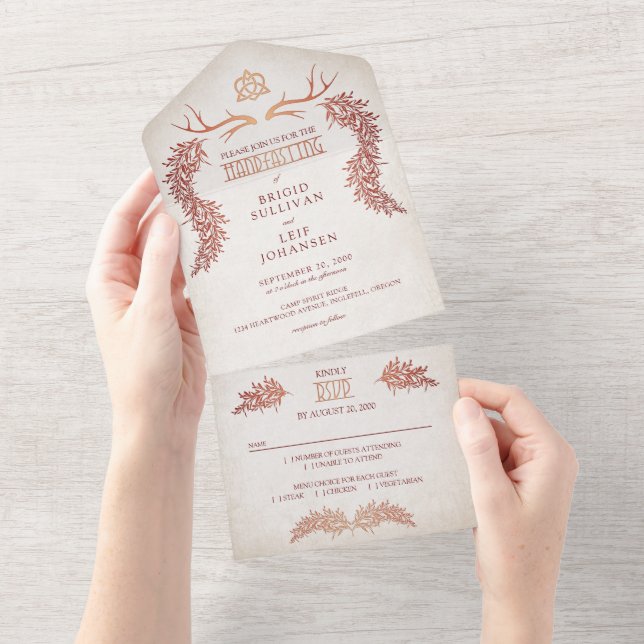 Pagan Handfast Wedding (Aba destacável)
